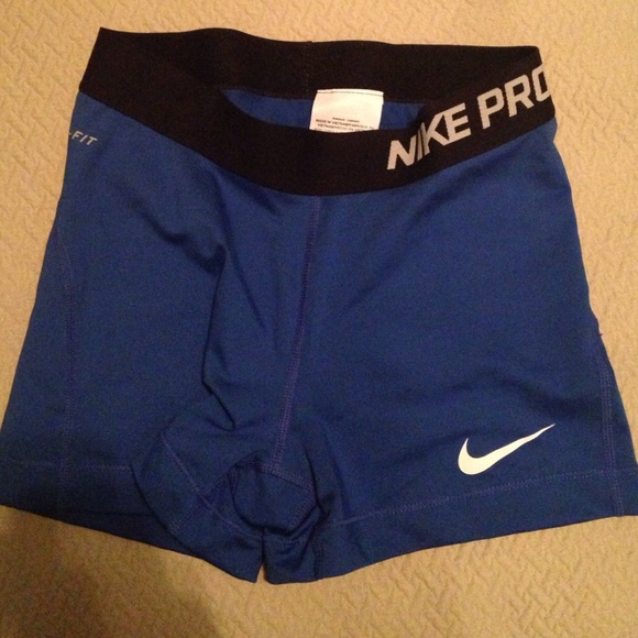 Royal Blue Nike Pro spandex, size small