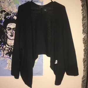 BRANDY MELVILLE BLACK CAROLINE CARDIGAN