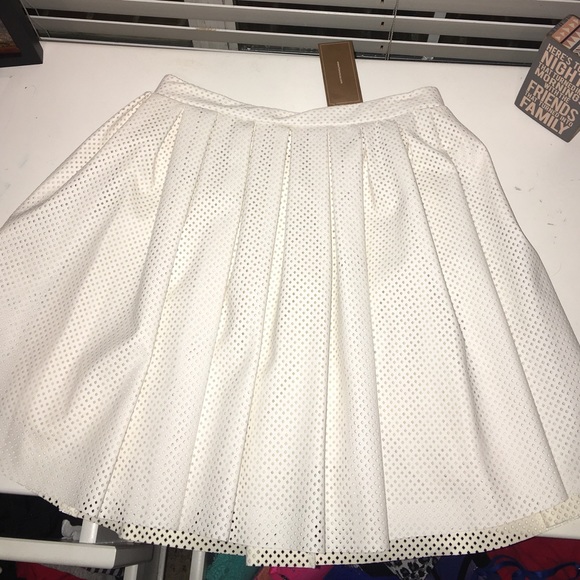 White skirt