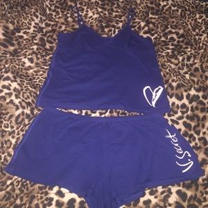 VS Tank Top and Short Pajama Set
