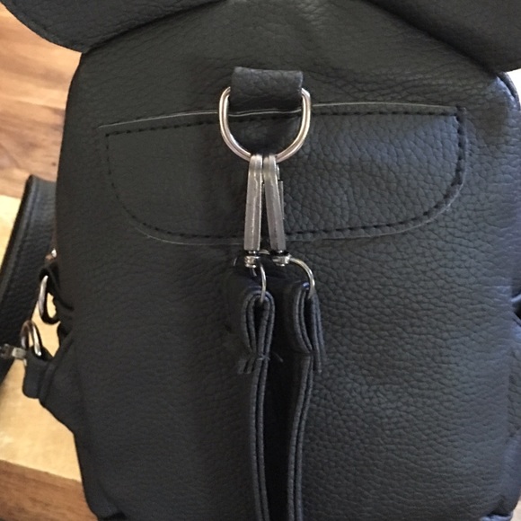 Minnie Mouse Backpack Vegan Leather Mini Disney - Picture 3 of 4