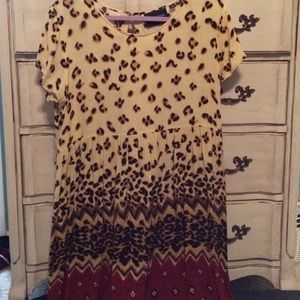 Rad animal print dress 🐯