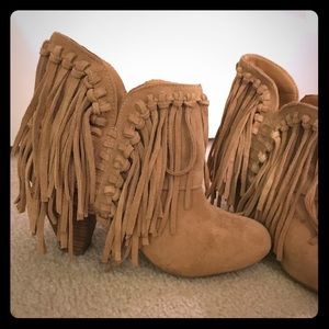 Nine West vintage America collection fringe bootie