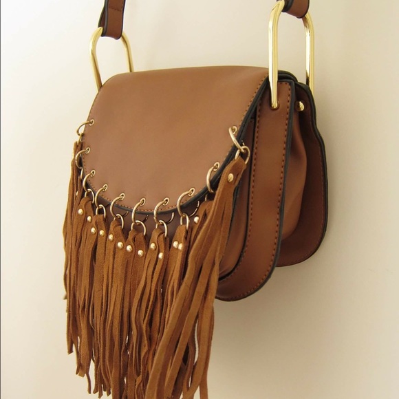 Bohemian tassel handbag - Picture 4 of 4