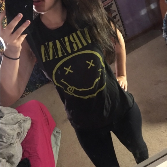 Forever 21 Nirvana Muscle Tank