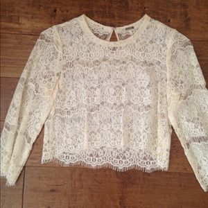Free People crop top never worn