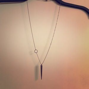 Cool long chain necklace