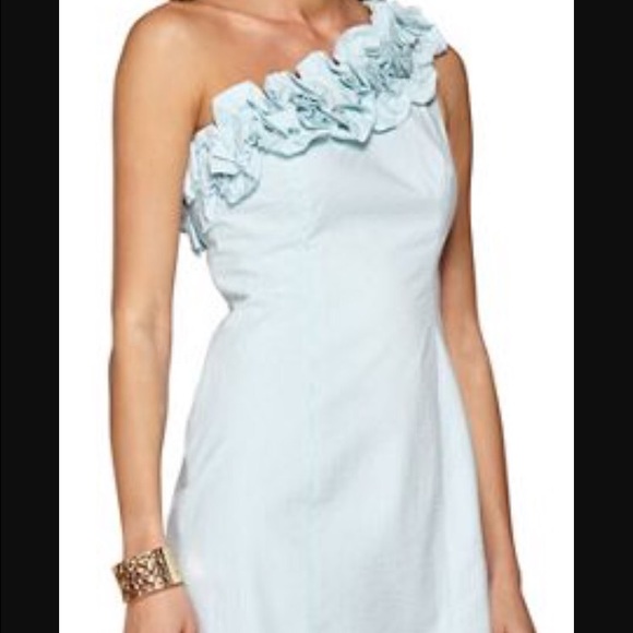 Lilly Pulitzer Blue Striped Dress