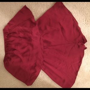 Lulu's Maroon Romper