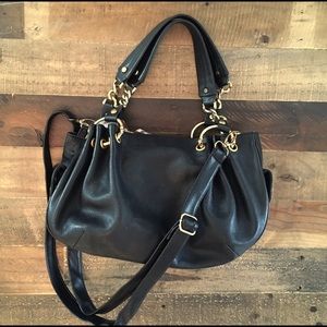 Black Juicy Couture Satchel Bag