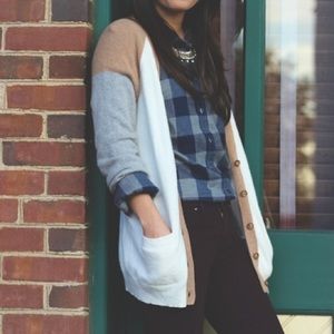 Madewell Tri Colored Wool Sweater Sz. XS