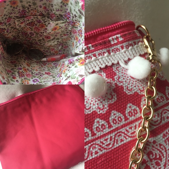 Elephant Print Crossbody/Clutch - Picture 3 of 3