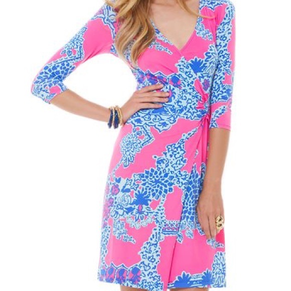 ISO Lilly Pulitzer Yvette Pop Pink XS