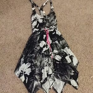 Black and white dress