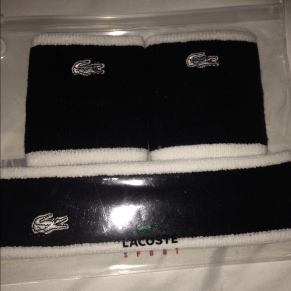 lacoste nwt sweatbands