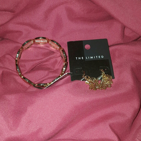 Earrings and bracelet from the limited - Picture 1 of 3