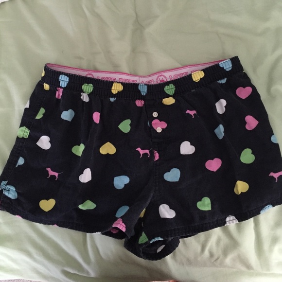 PINK VS sleep shorts