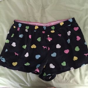 PINK VS sleep shorts