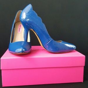 Royal blue Betsey Johnson Shoes