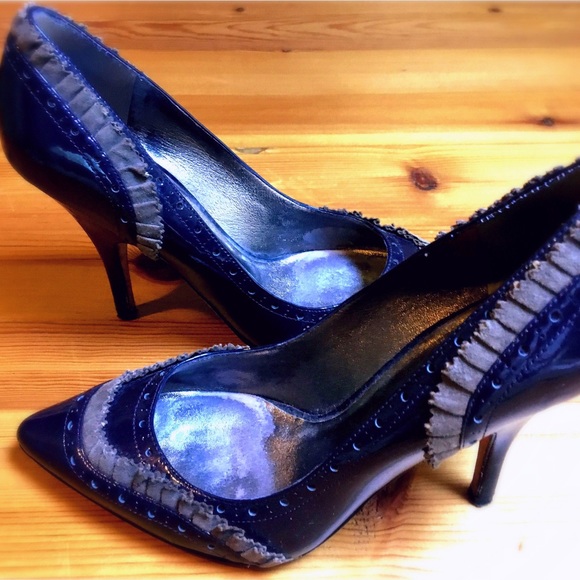 Saks Fifth Avenue Patent Leather Heels