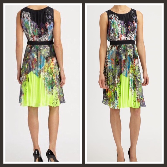 Sierra Pleated Cocktail Dress