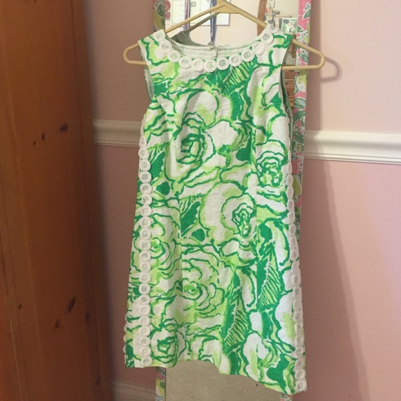 Lilly Pulitzer Green Shift Dress