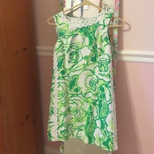 Lilly Pulitzer Green Shift Dress