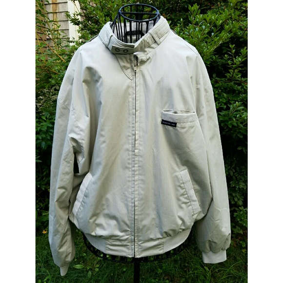 MEMBERS ONLY cafe racer TAN JACKET vintage 80s