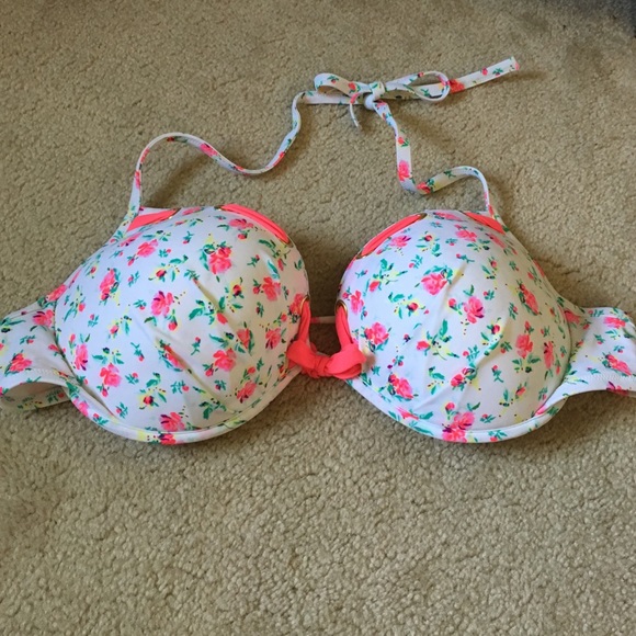 VS Floral Push-up Bikini Top