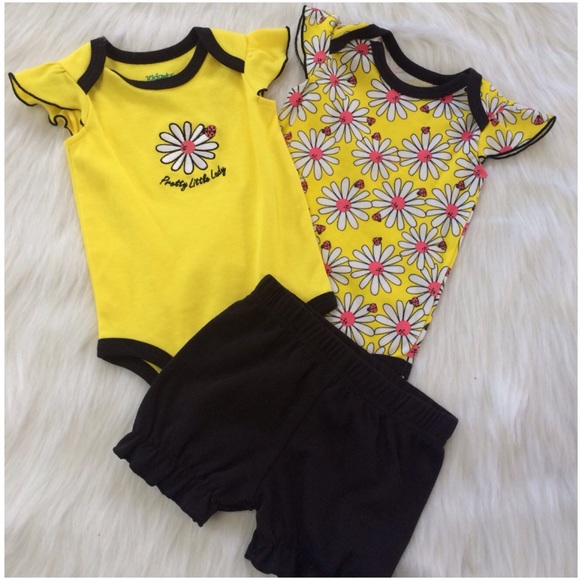 2 Baby Girl Outfits New With Tags - Picture 2 of 9