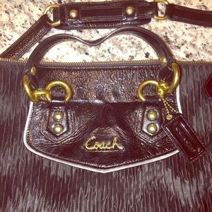 Black Coach purse.