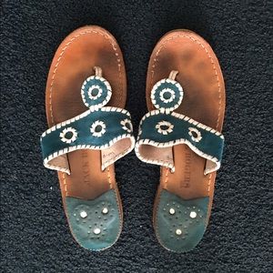 Blue Jack Rogers size 8