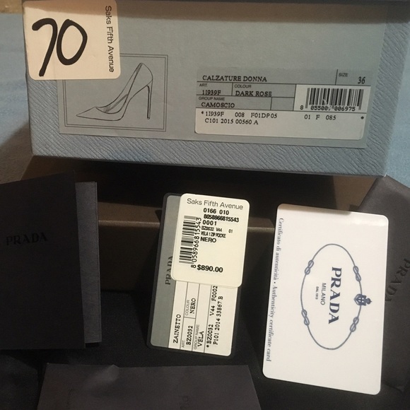 Prada dustbags and box - Picture 3 of 4