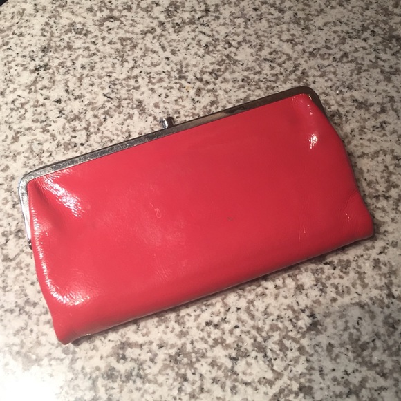 Hobo Lauren clutch poppy red