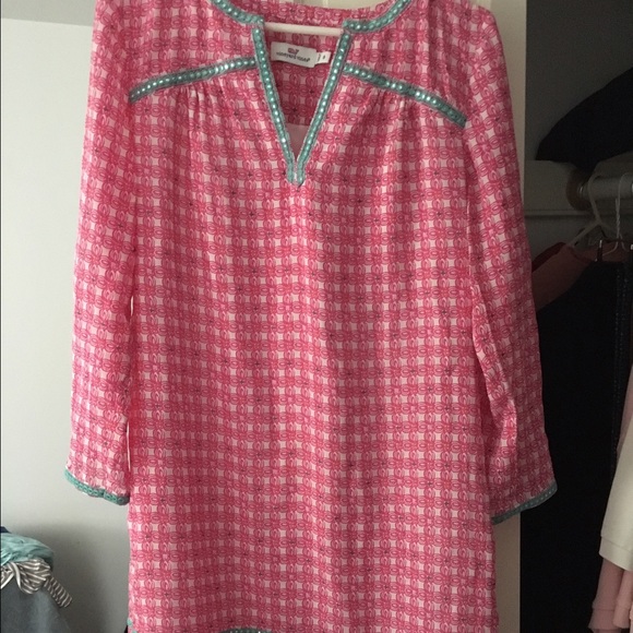 Vineyard Vines Silk Tunic Dress