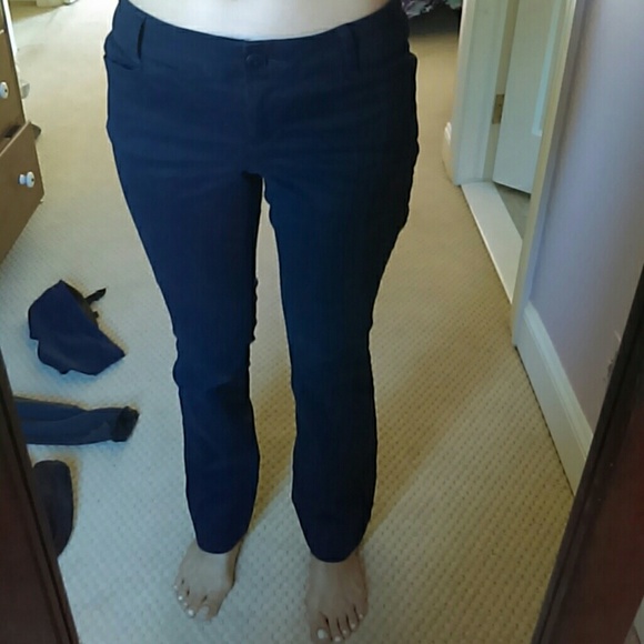 The limited blue pants