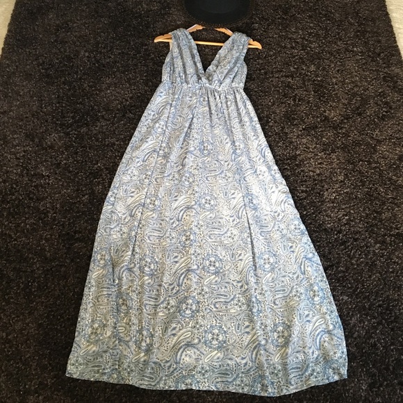 H&M paisley maxi dress