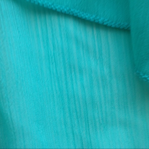 Chiffon/Crepe High Low A-Line Skirt - Picture 4 of 4