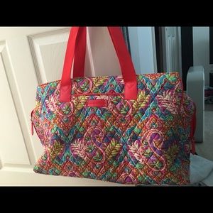Vera Bradley travel tote