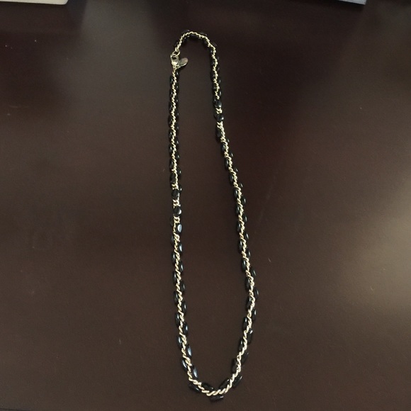 Black and Gold Ann Taylor Necklace