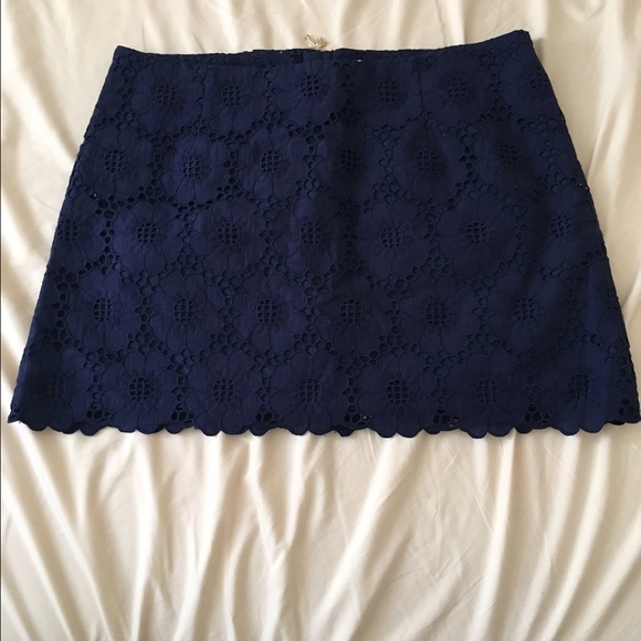 Navy Lilly Pulitzer Skirt NEVER WORN