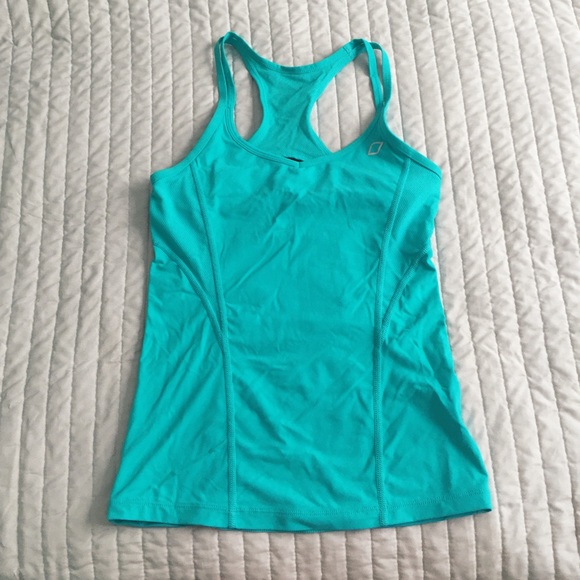LJ Aqua workout top - Picture 2 of 4