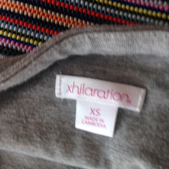 Multicolored Chevron Strapless Dress w/ Pockets! - Picture 4 of 4