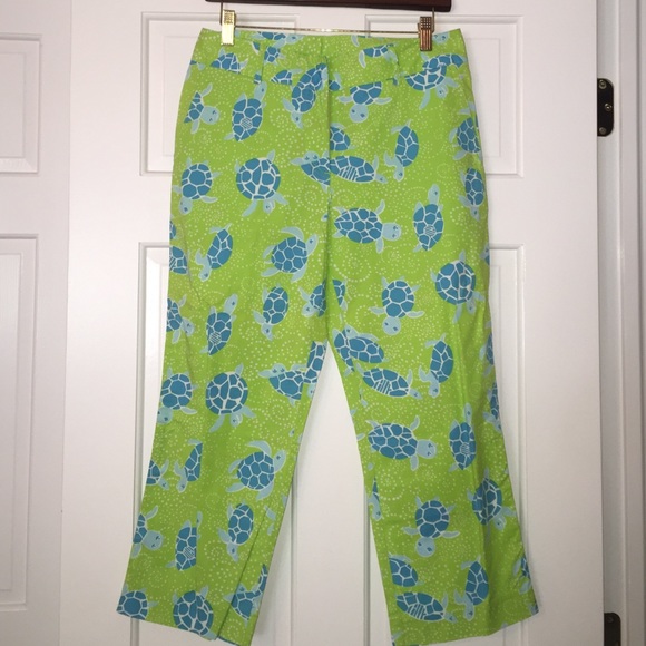 Lilly Pulitzer turtle capris