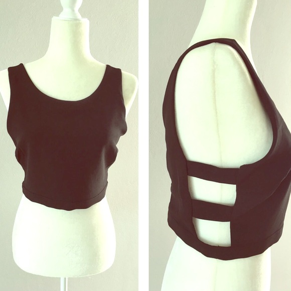 one clothing Tops - Black crop top 💎