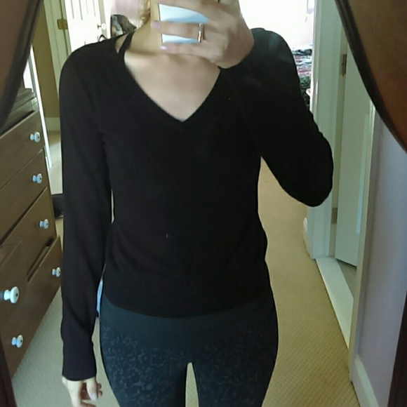 V-neck sweater