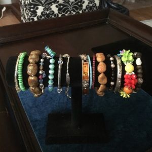 15pc Assorted Stretch Bracelet Lot