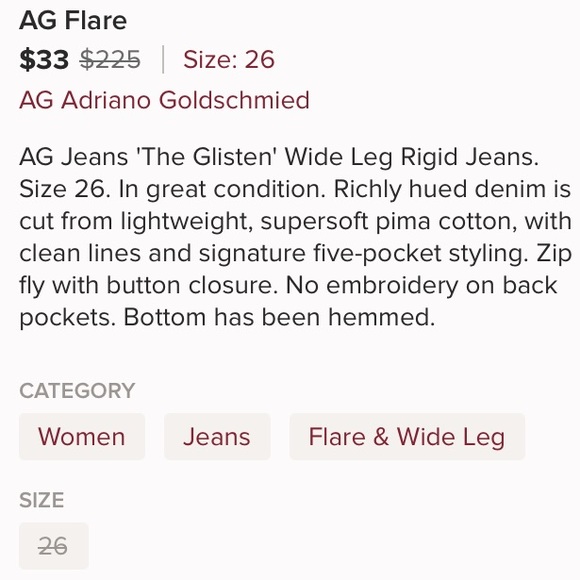 Reposh. Love the jeans just didn't fit me - Picture 4 of 4