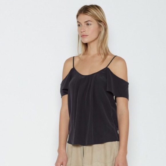 Joie Tops - 'Adorlee' Silk Off the Shoulder Blouse