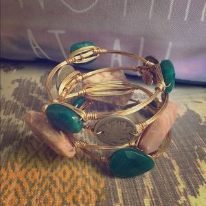 Bourbon & Bowtie Bangle (Green)
